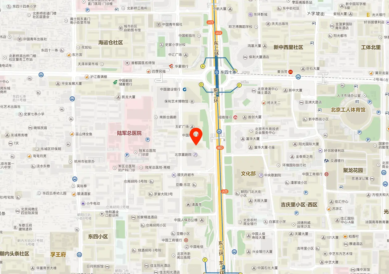 泓晟国际中心地图位置